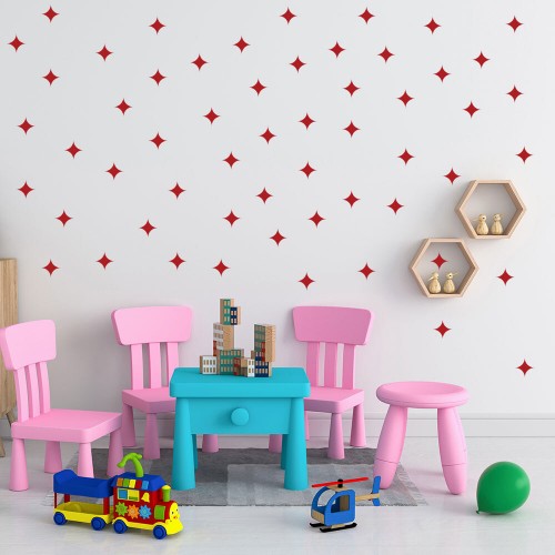 Wall sticker decor star x