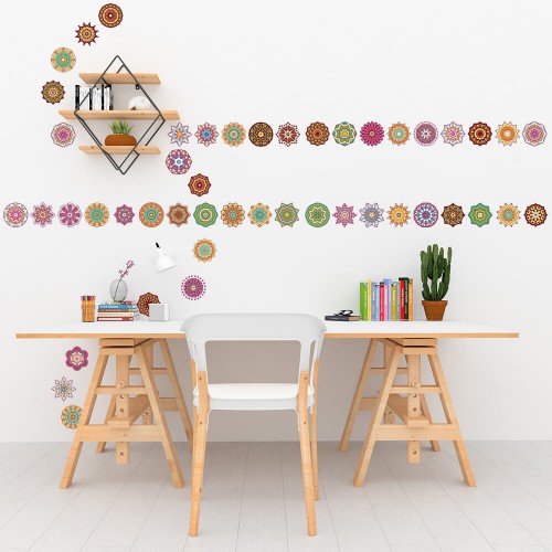 Wall sticker decor mandala