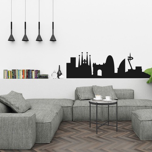 Wall sticker decor Barcelona II