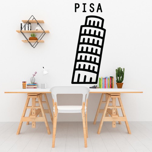 Wall sticker decor Pisa