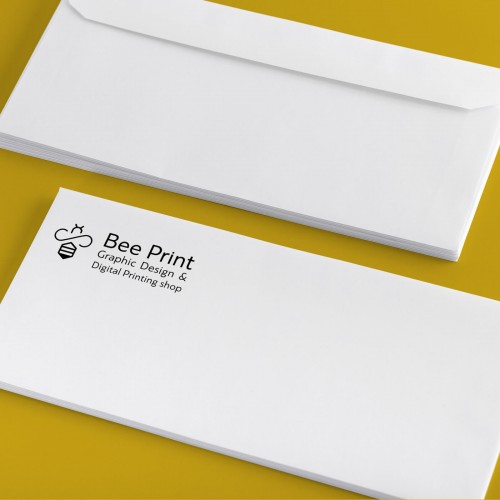 Digital print of professional envelope 11x23