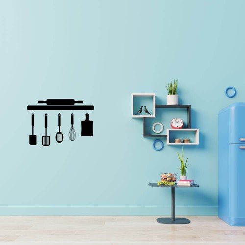 Wall sticker decor kitchenware