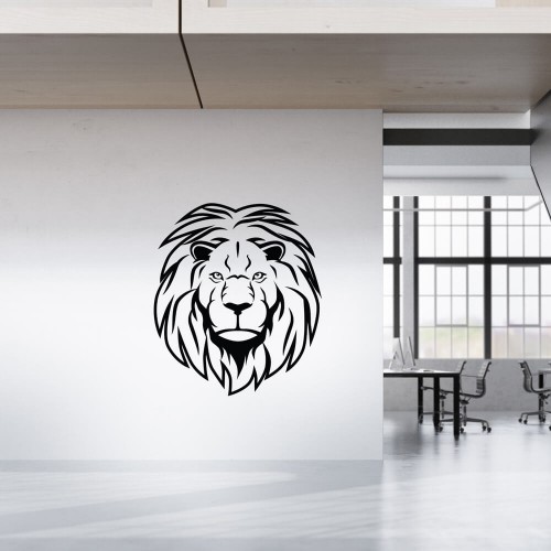 Αυτοκόλλητα διακόσμησης τοίχου Λιοντάρι